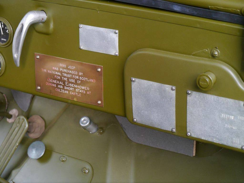 Illustration for article titled Eisenhower's WWII Willys Is Intact, And Might Be The Prettiest Jeep Ever